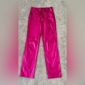 Sofie The Label Metallic Fuchsia Pants